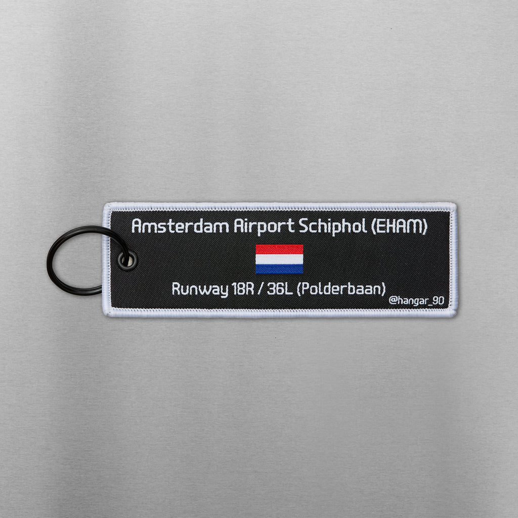 Amsterdam Schiphol (AMS) Airport Tag