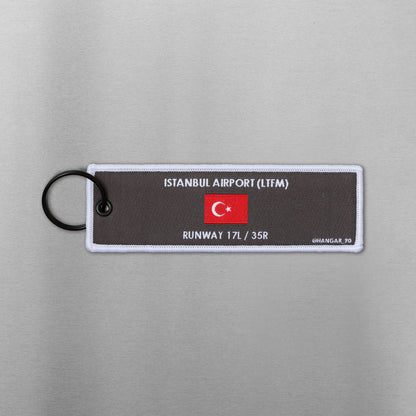 Istanbul Airport Keychain