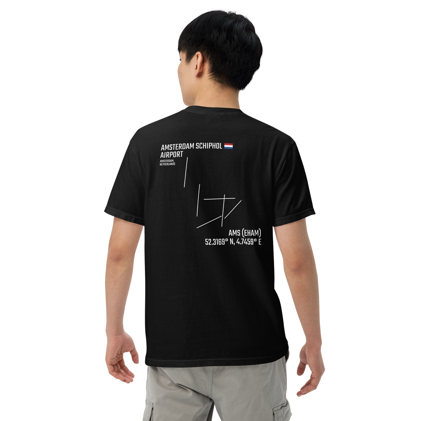 Amsterdam Schiphol Airport Runway Tee