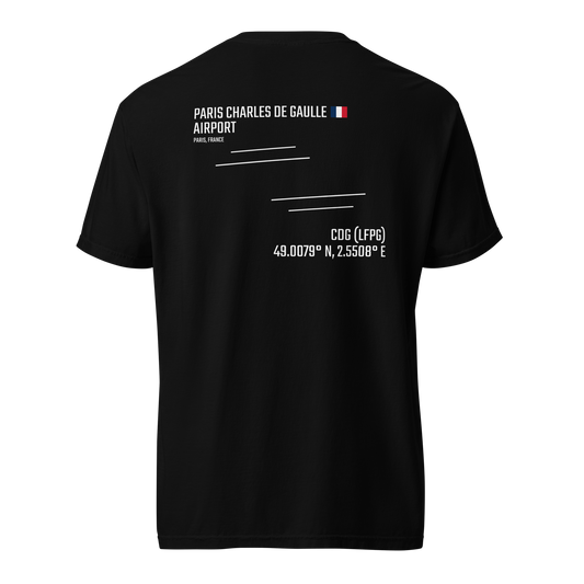 Charles De Gaulle Runway Tee