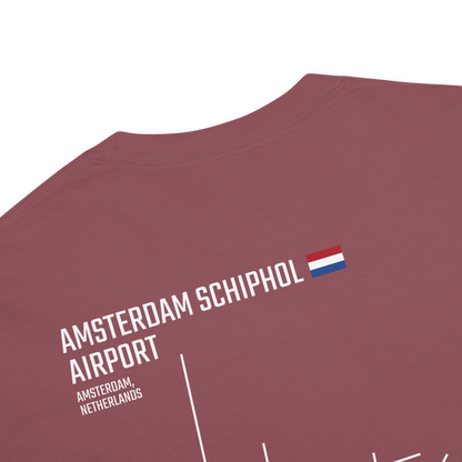 Amsterdam Schiphol Airport Runway Tee