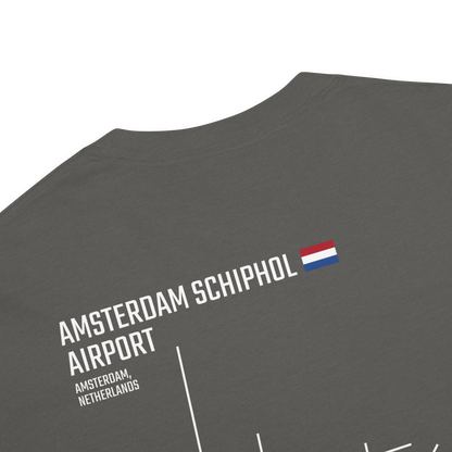 Amsterdam Schiphol Airport Runway Tee